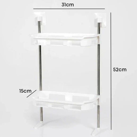 Сталажа полица за купатило двоспратна