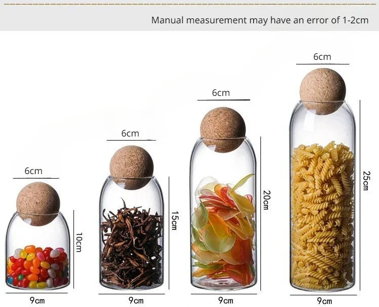 Садови тегли стаклени за чување храна со капак топка