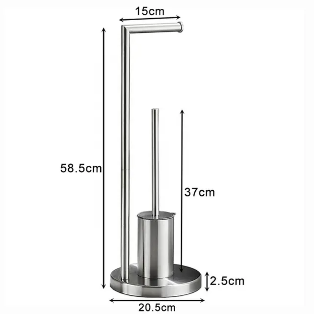 Држач за тоалетна со четка за WC