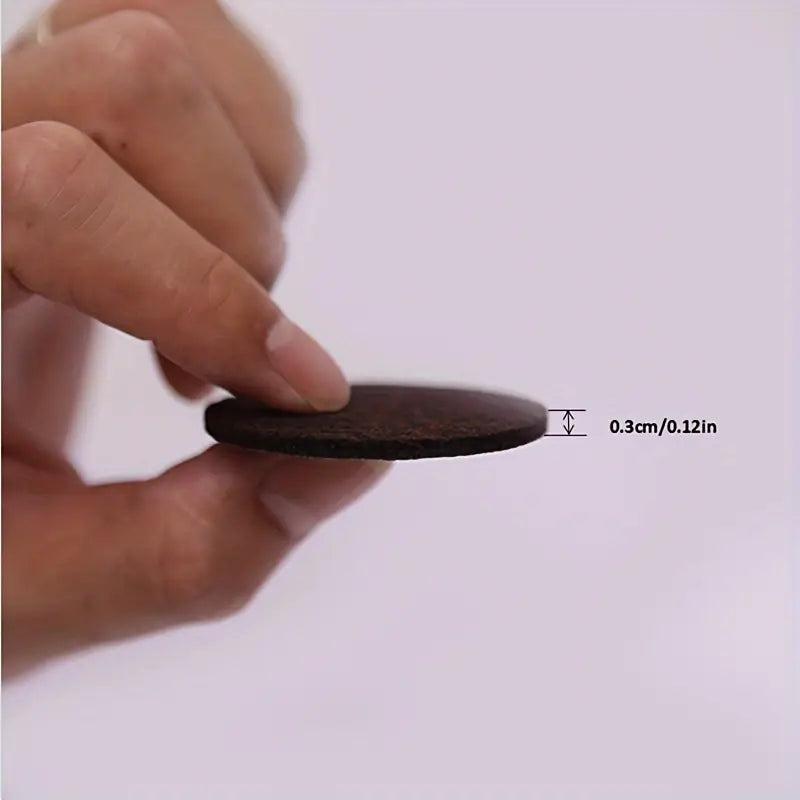 Заштитни лепенки подметачи за мебел квадратни 40x40mm 10/1