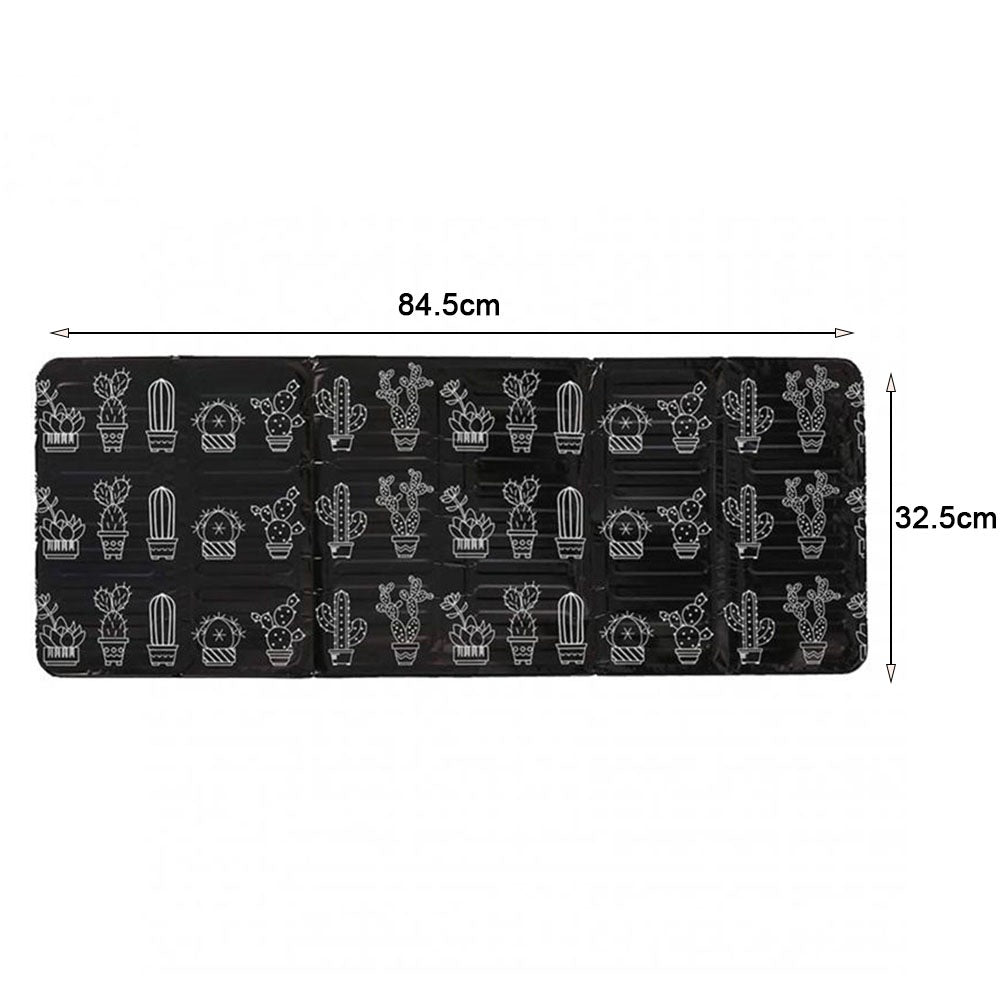 Алуминиумска заштита за шпорет црна украсна