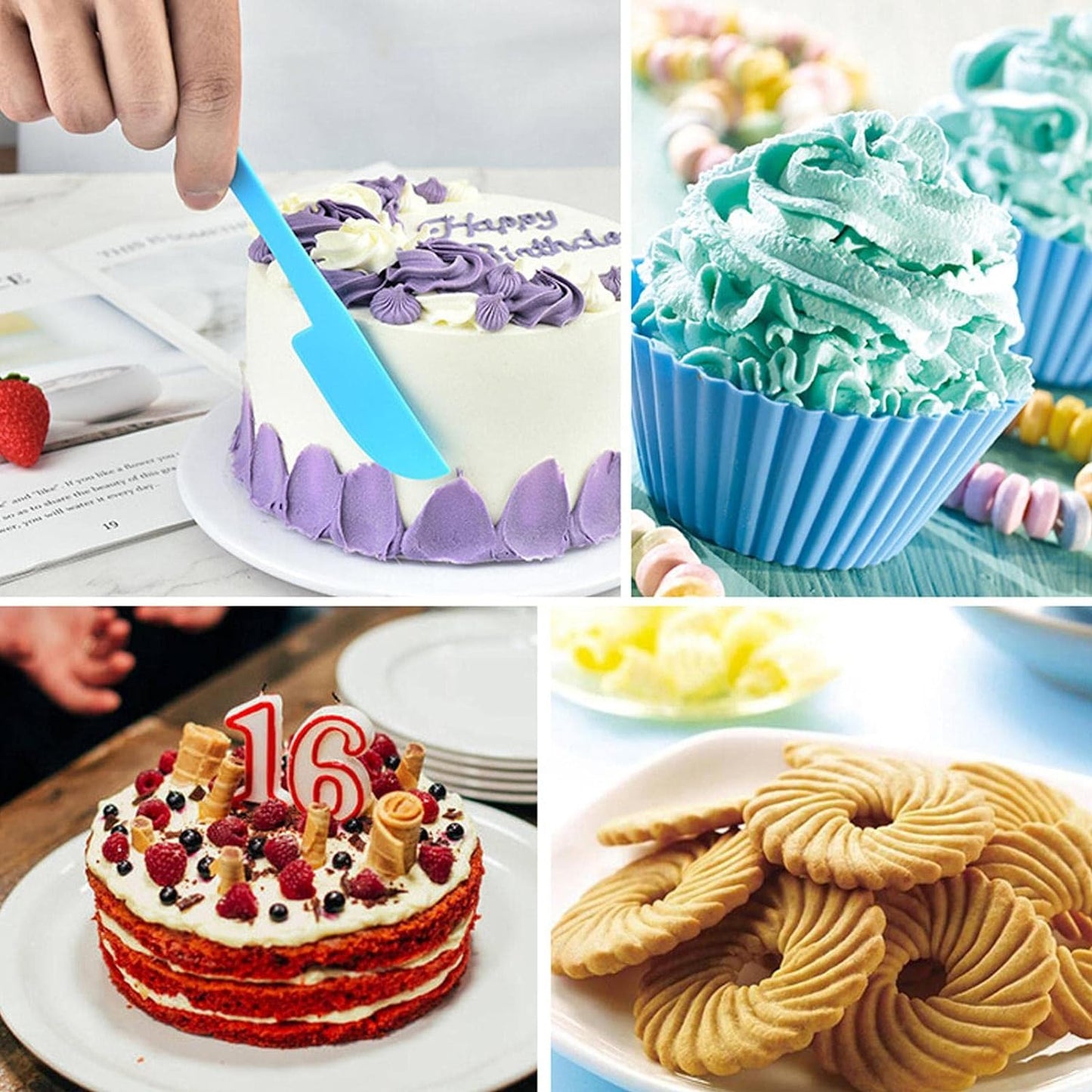 Шриц за фил со шпатула и 3 додатоци