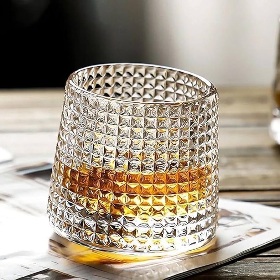 Ротирачки стаклени чаши 150ml сет 6 парчиња
