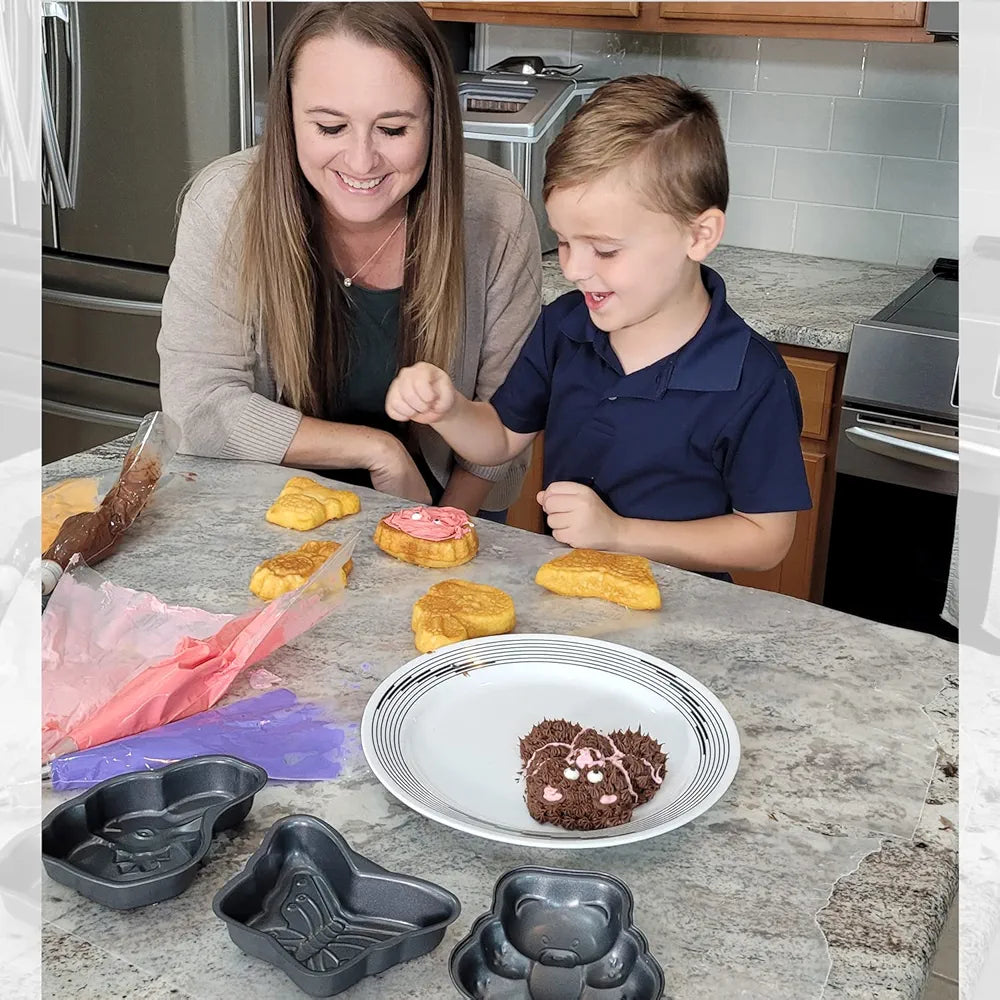 Калап за печење метален форма мече 12cm