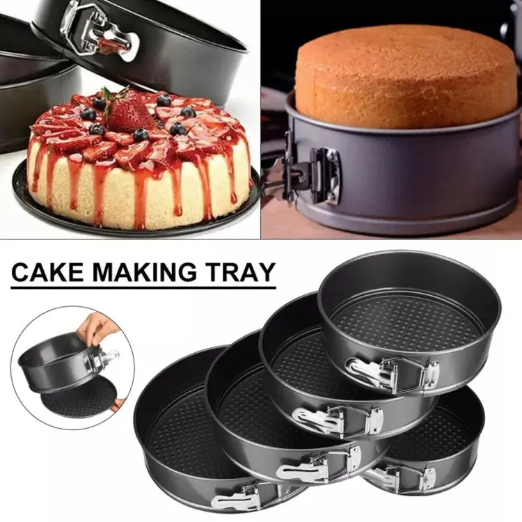 Сет 5 округли тави/калапи за торта