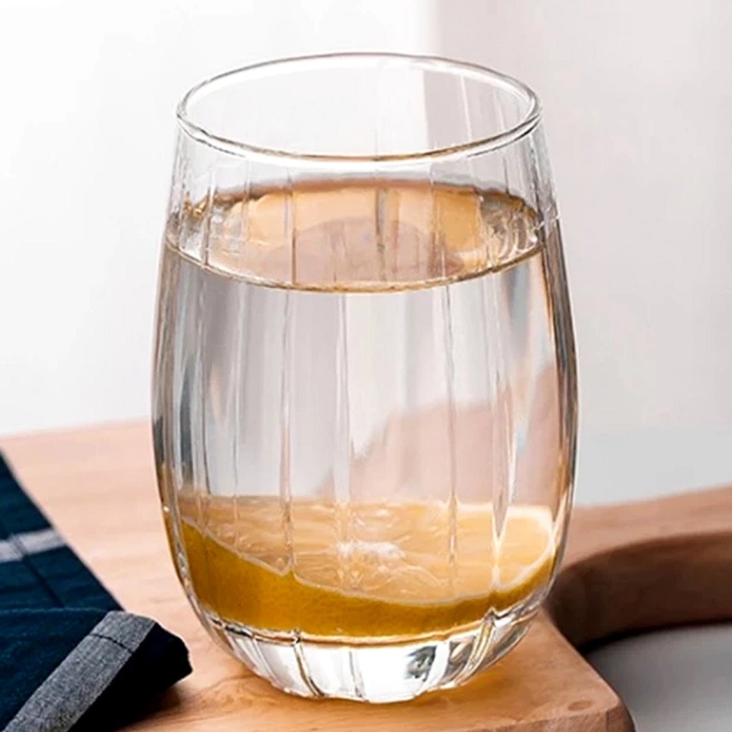 Стаклени чаши големи сет 6 парчиња 380ml