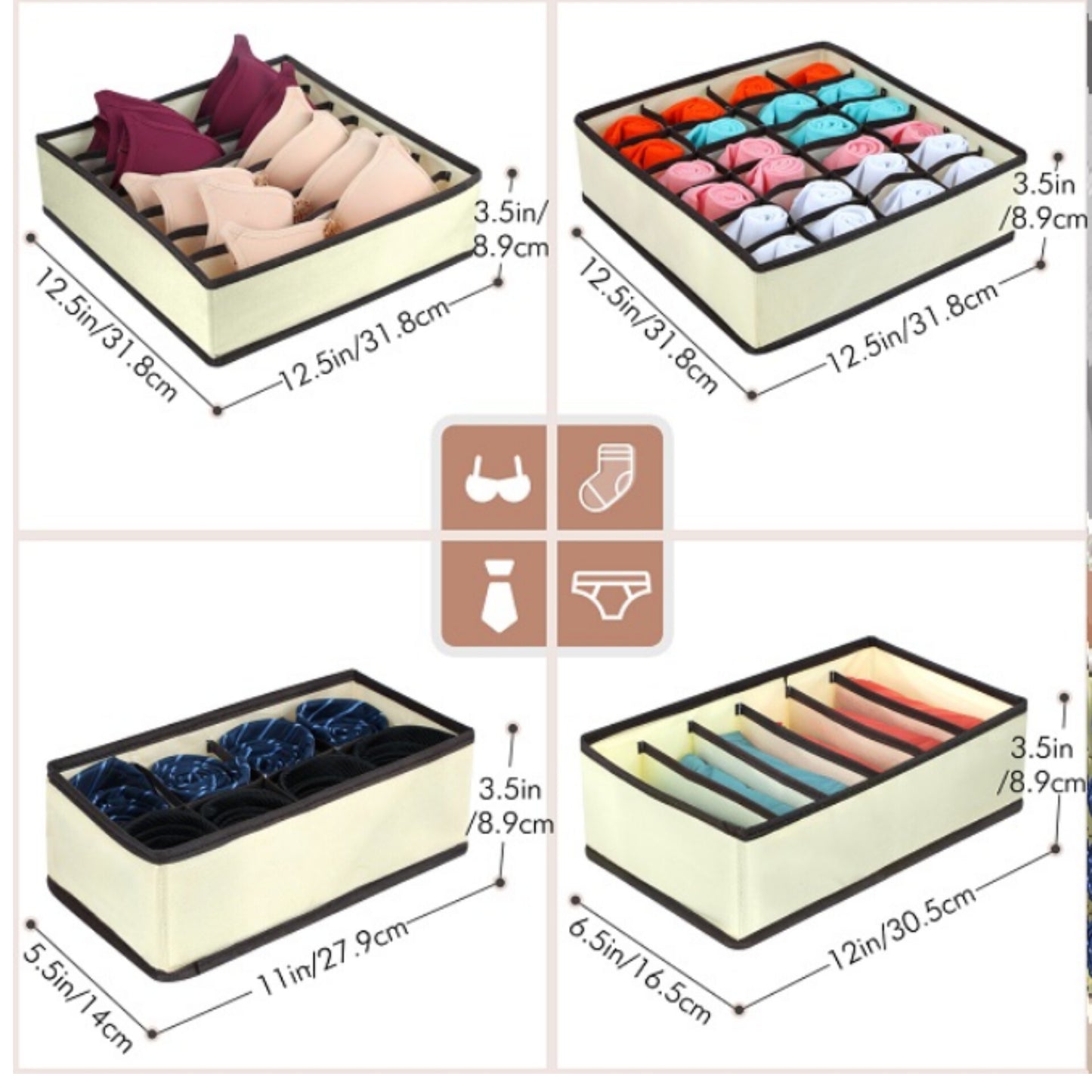 Сет 4ри организатори за веш