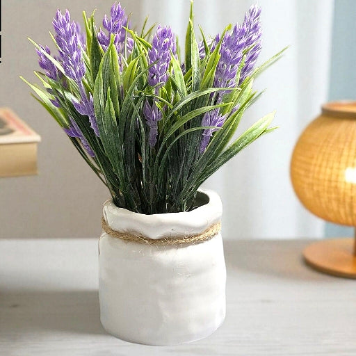 Вештачко цвеќе со саксија Lavanda 17cm