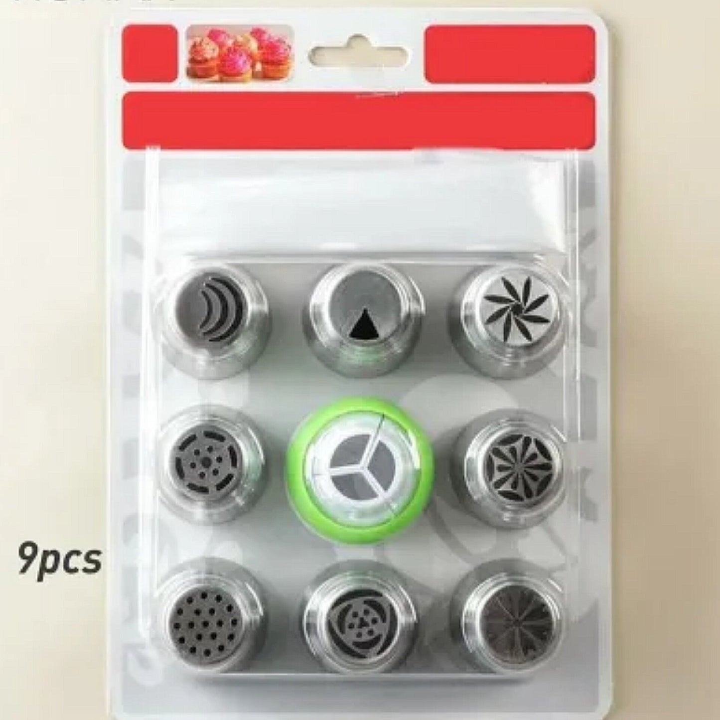 Форми алатки за шприц за фил 9 парчиња