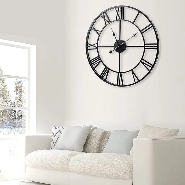 Часовник украс ѕиден Roman Black 60cm