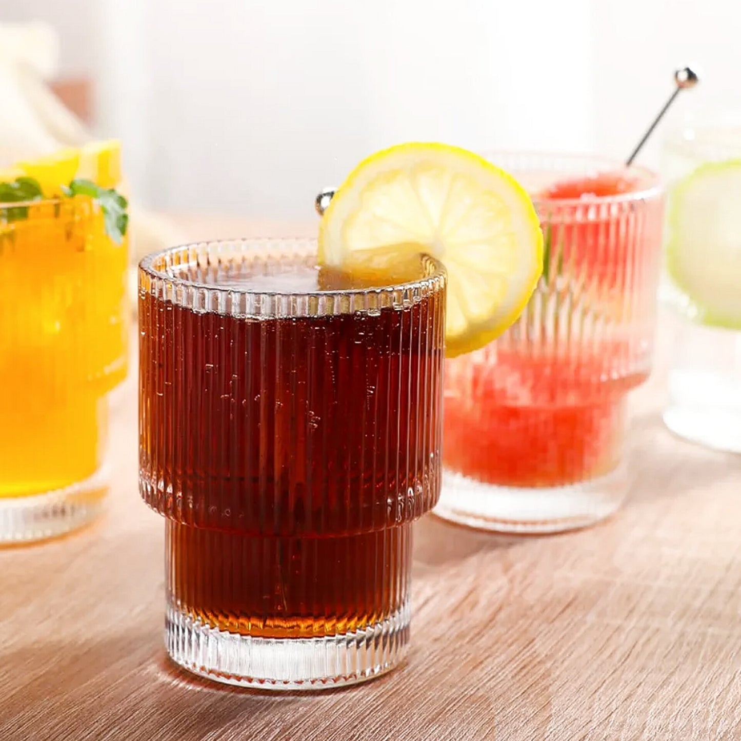 Сет 6 чаши стаклени Prime 225ml