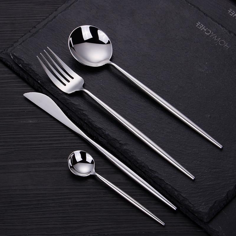 Прибор за јадење сет 24 парчиња Silver