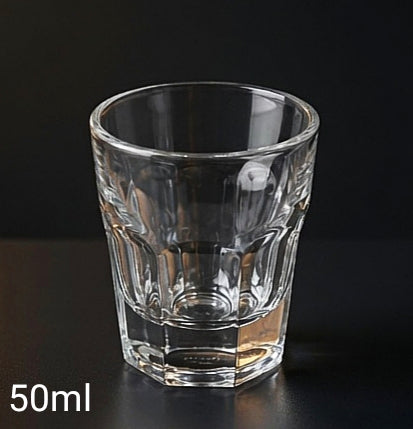 Стаклени чаши Maroco за ракија 50ml сет 12 парчиња
