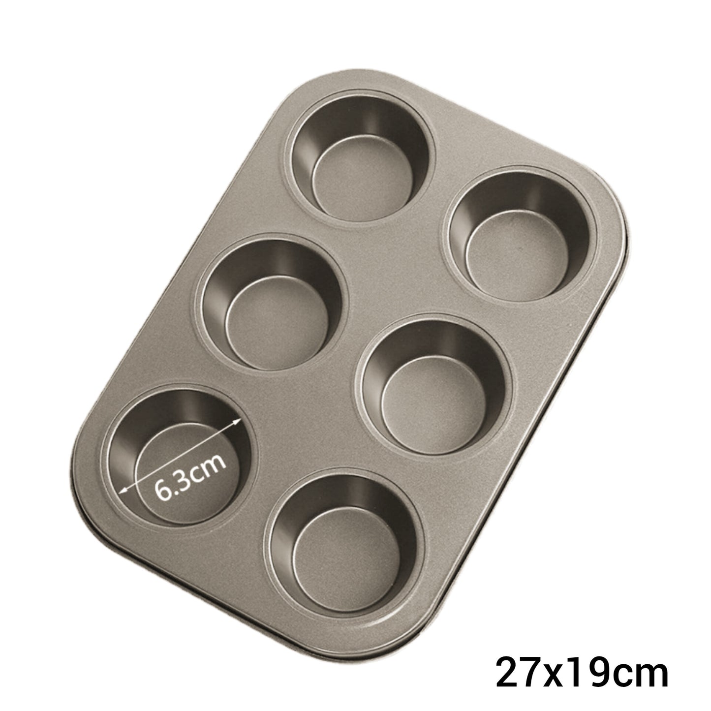 Калап за мафини метален 6/1 класик