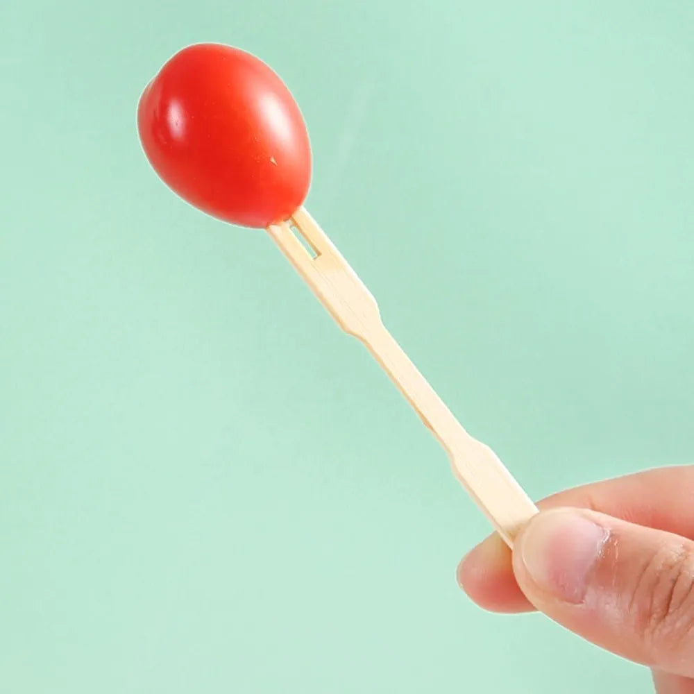 Стапчиња боцкалки за храна вилушки сет 50 парчиња