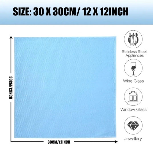 Микобифер Crystal Clear антистатички крпи сет 3 парчиња