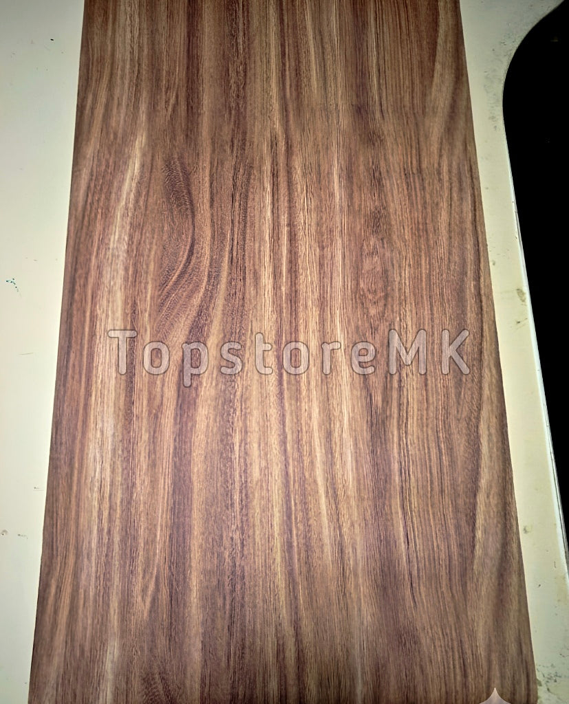 Самолеплива фолија темен орев висок сјај 2m и 5m x 60cm