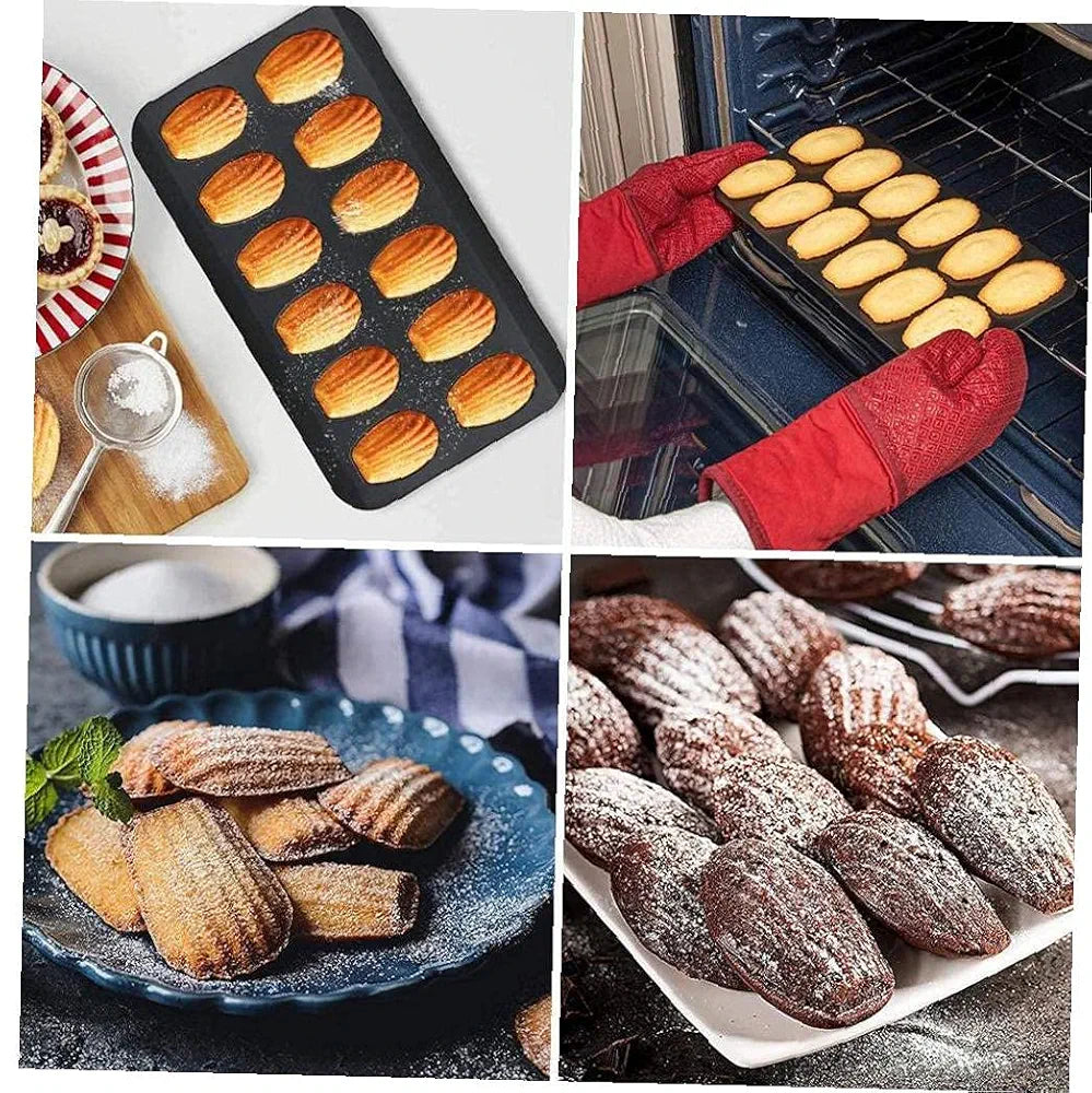 Калап метален форма Маделеин колачи 12/1