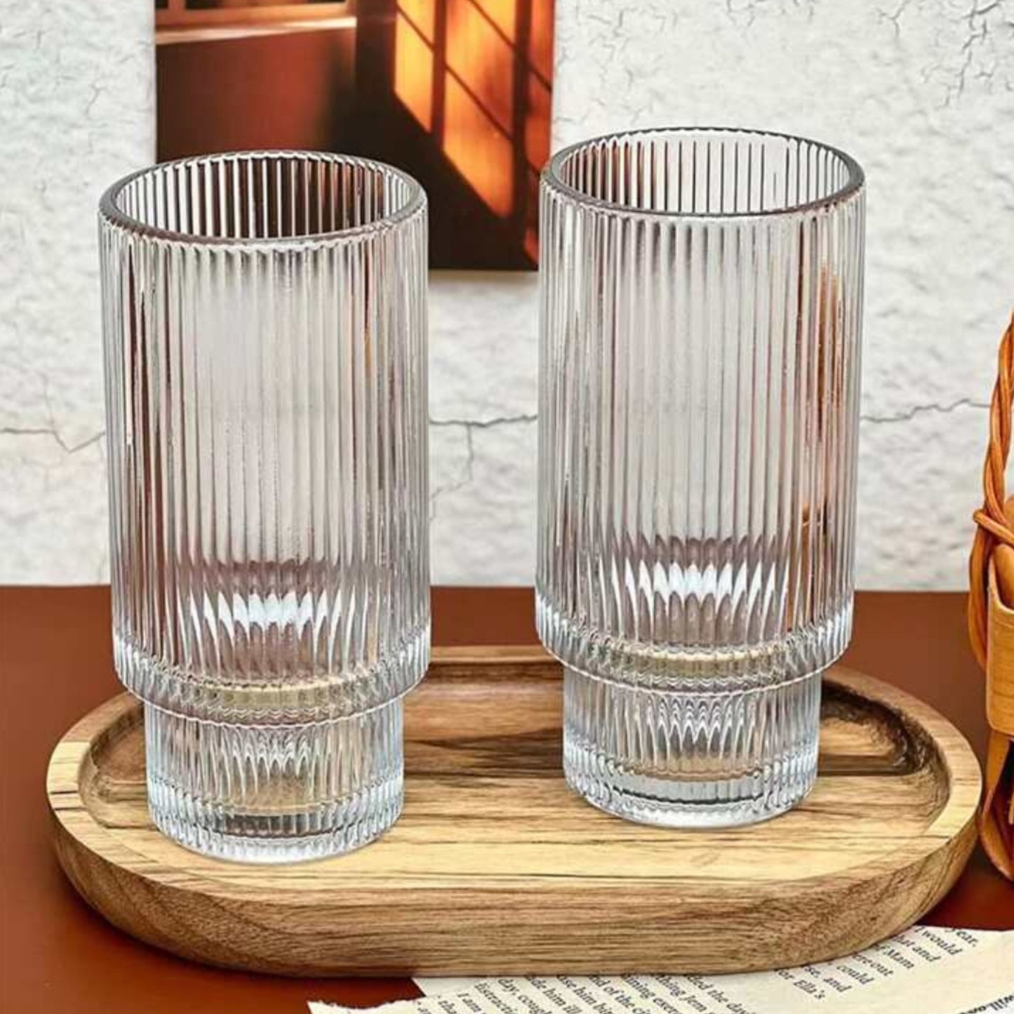 Сет 6 чаши стаклени високи Prime 350ml