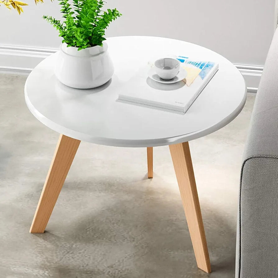 Клуб помошна масичка Nordic White ПРОМО