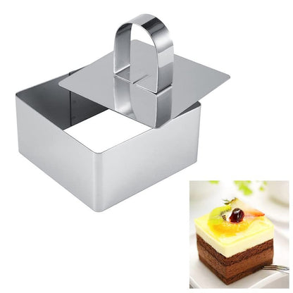 Метална форма со преса форма коцка Inox