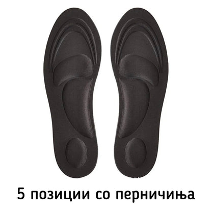 Ортопедски влошки за обувки со 5 перничиња