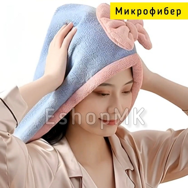 Фибер крпа за коса за брзо сушење Premium