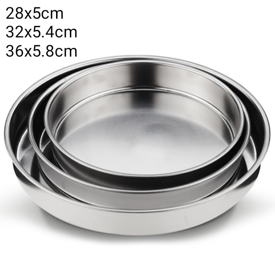 Тави за печење Inox Premium сет 3 28,32,36cm