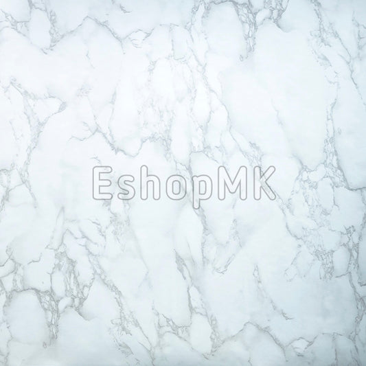 Самолеплива фолија мермер сјај Classic White 2m x 60cm