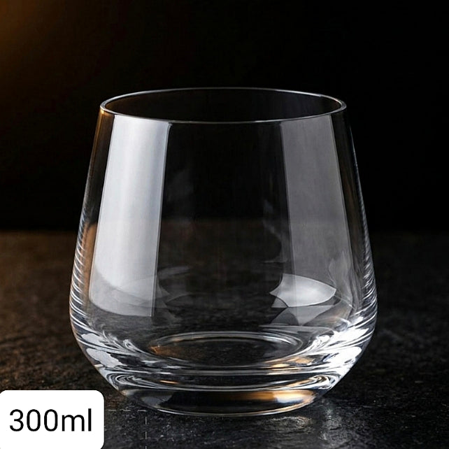 Стаклени чаши ниски Minimal Classic 300ml сет 6 парчиња