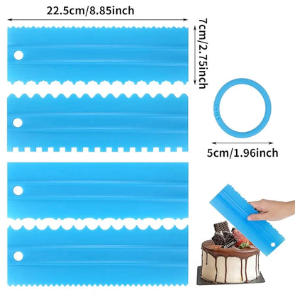 Сет 4ри алатки шпакли за торти