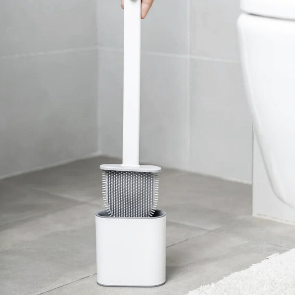 Четка за WC силиконска Flex Compact