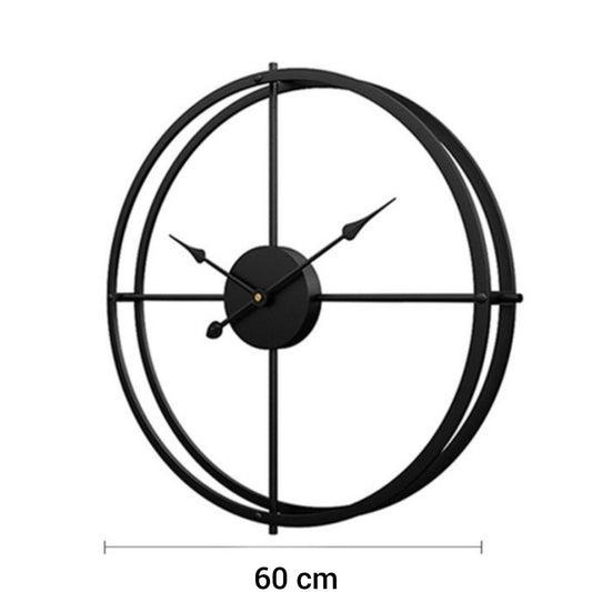 Часовник украс ѕиден Vintage Black 60cm