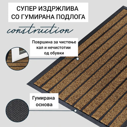 Подлога стапка за пред врата Super Strong 90x60cm