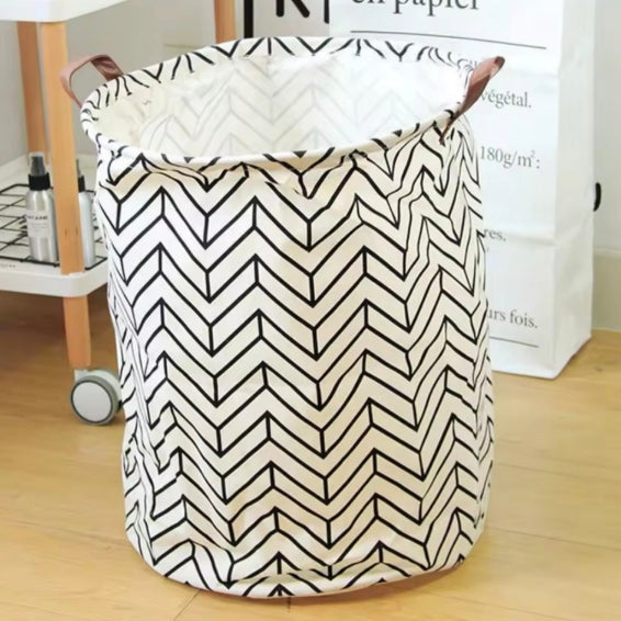 Корпа за алишта,веш,играчки платнена со рачки