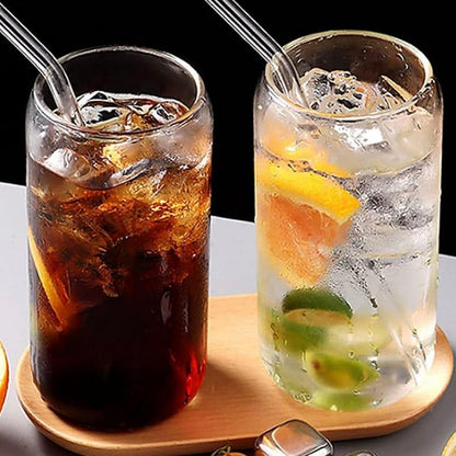 Стаклени чаши високи сет 4ри парчиња 500ml
