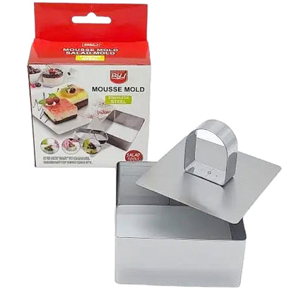 Метална форма со преса форма коцка Inox