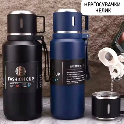 Термос шише со чаша Suprime