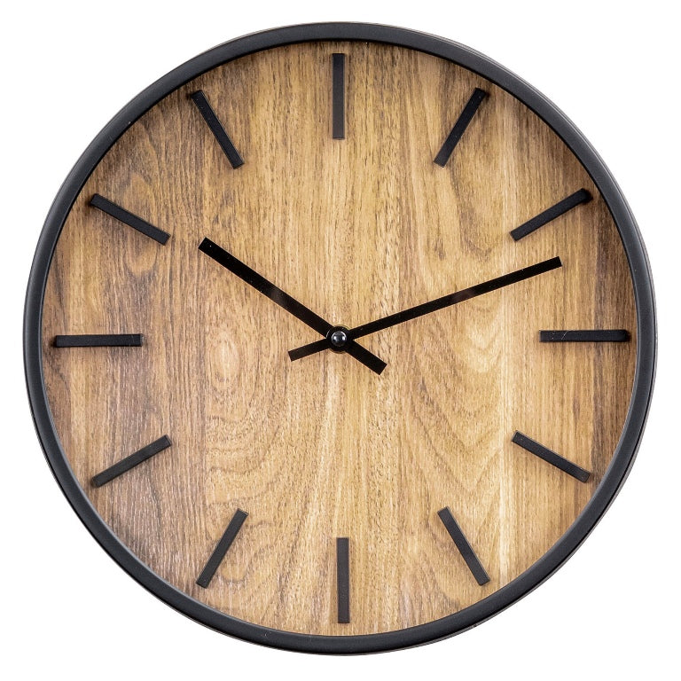 Часовник ѕиден дрво декор 30cm