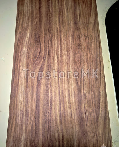 Самолеплива фолија темен орев висок сјај 2m и 5m x 60cm
