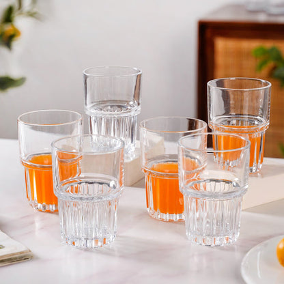 Стаклени чаши сет 6 Savona високи 340ml