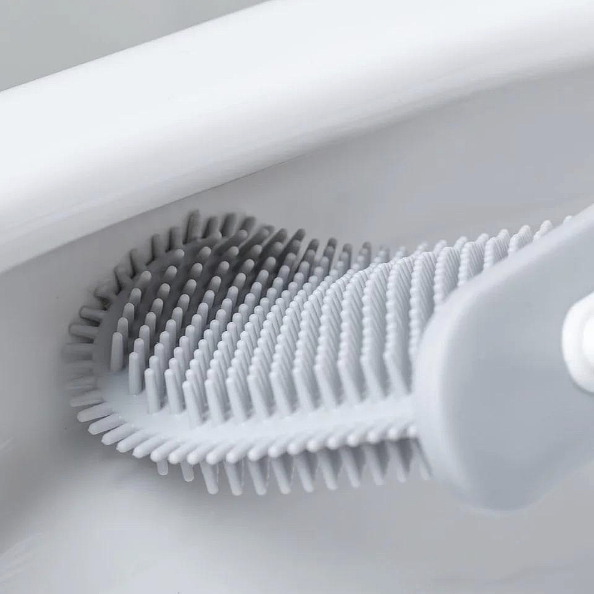 Четка за WC силиконска Flex Compact