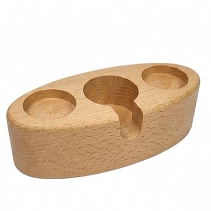 Подлога за тампирање и чување алати за еспресо Premium Wood
