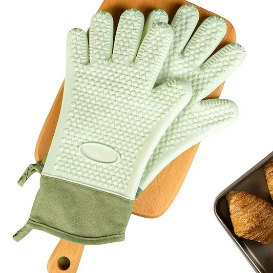 Силиконски ракавици за кујна за жешко сет 2