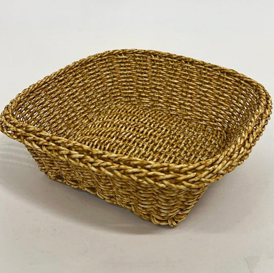 Корпа за леб плетена квадратна форма 24x8cm