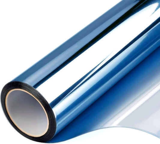 Самолеплива фолија PVC со UV заштита плава боја 2m x 90cm