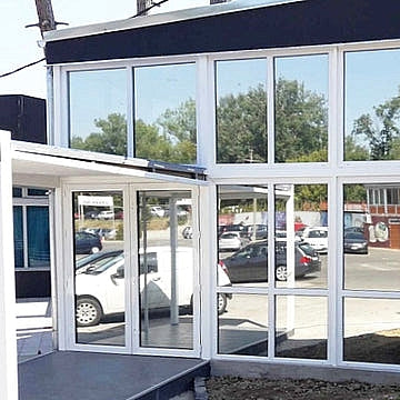 Самолеплива фолија PVC со UV заштита сребрена 2m x 60cm 2m x 90cm
